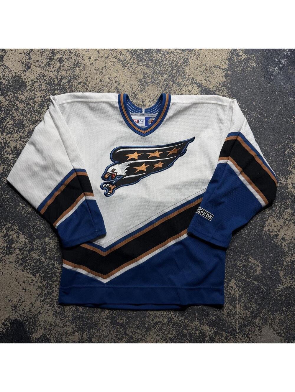 Vintage 90’s Wasington Capitals CCM Kids Jersey